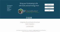 Desktop Screenshot of ezcontribution.net